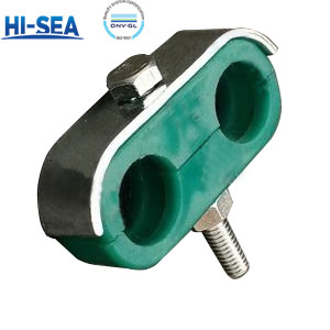 Small Double-hole Pipe Clamp